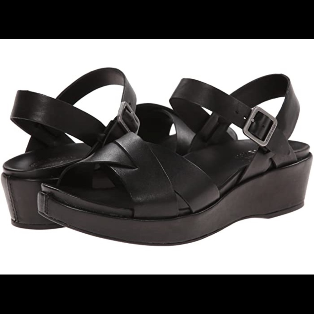 Kirk Ease Myrna Sandal in Black